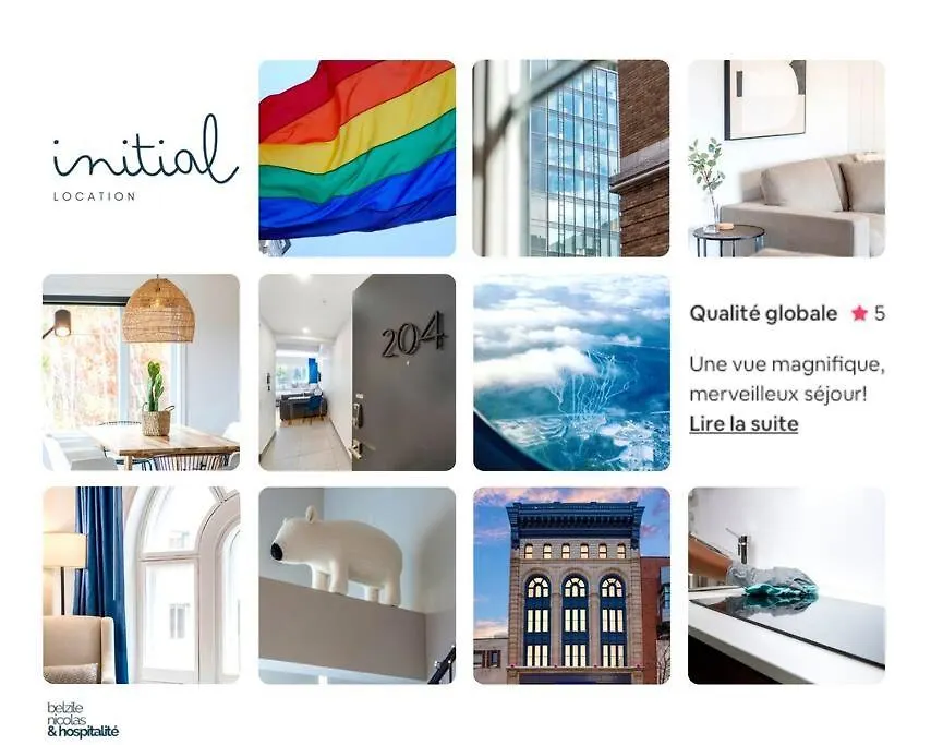 Apartament Initial / Artsy / Centre Ville De Quebec